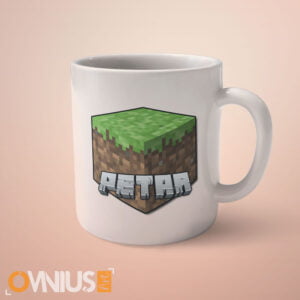 Personalizirana minecraft šalica s imenom